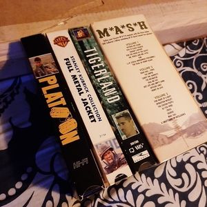 History 4 Vietnam/ Korean War VHS Lot